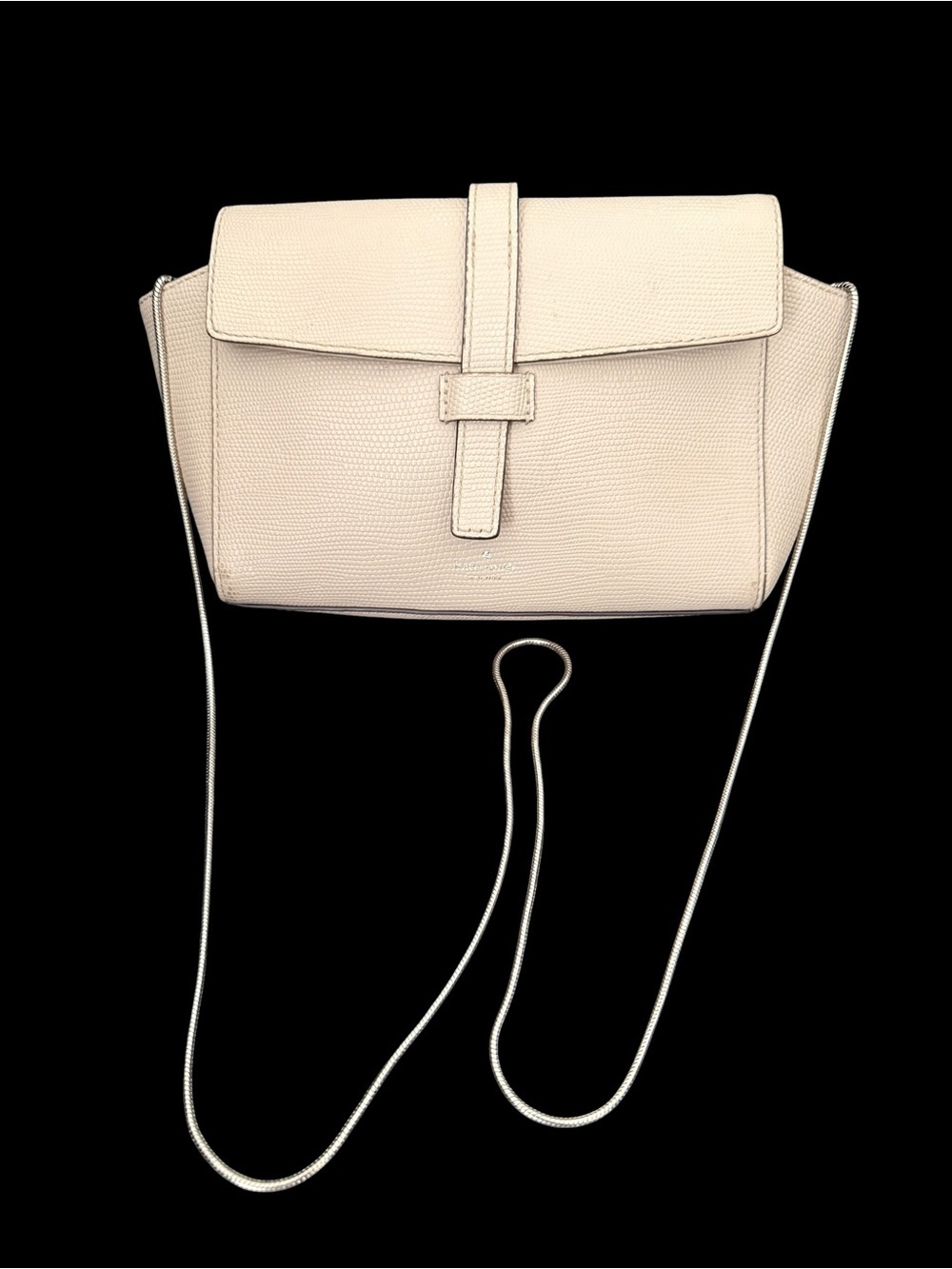 Kate spade Cream Crossbody Leather purse leather neutral daily collegiate small